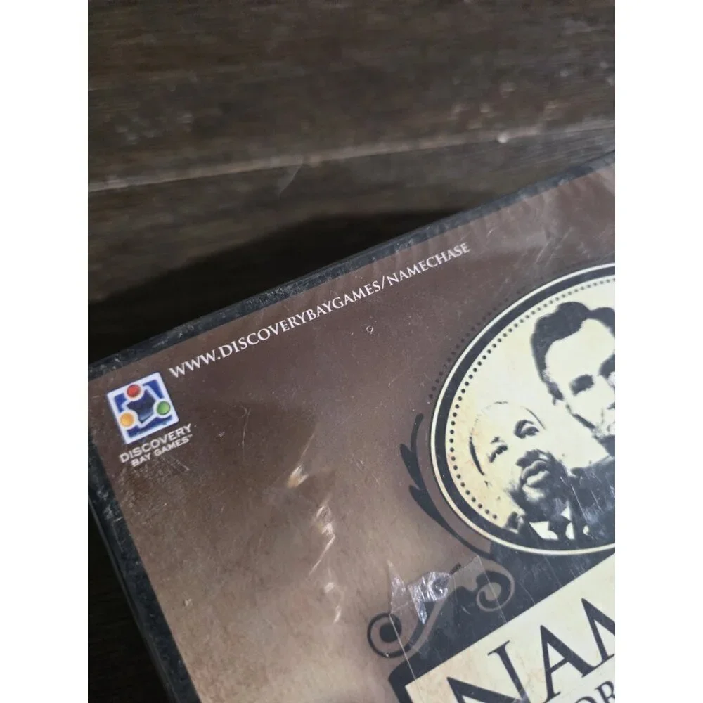 NWT The Name Chase Historical Figures Edition Card Game Discovery Bay Games